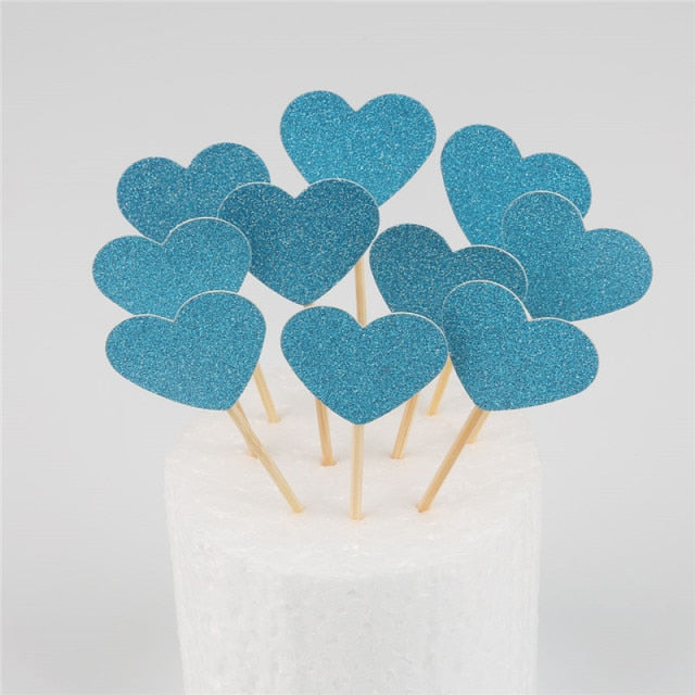 Sada  roztomilých 'Cupcake toppers'