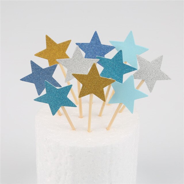 Sada  roztomilých 'Cupcake toppers'