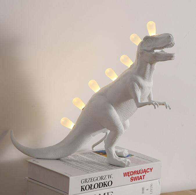 Lampa s dinosaurem