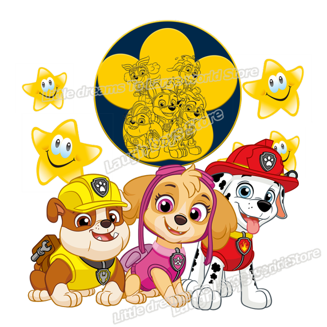 Paw Patrol Nažehlovačky