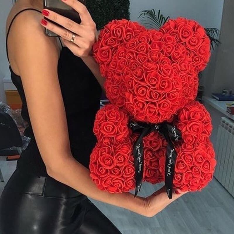 Medvídek Rose Teddy