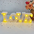 LOVE LED lampa a jiné